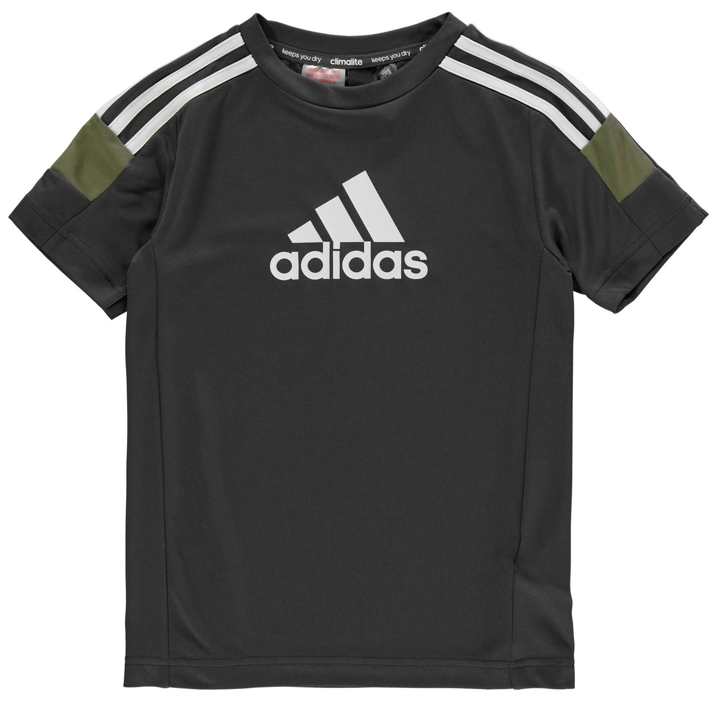 Adidas Boy's Tri-Coloured T-Shirt