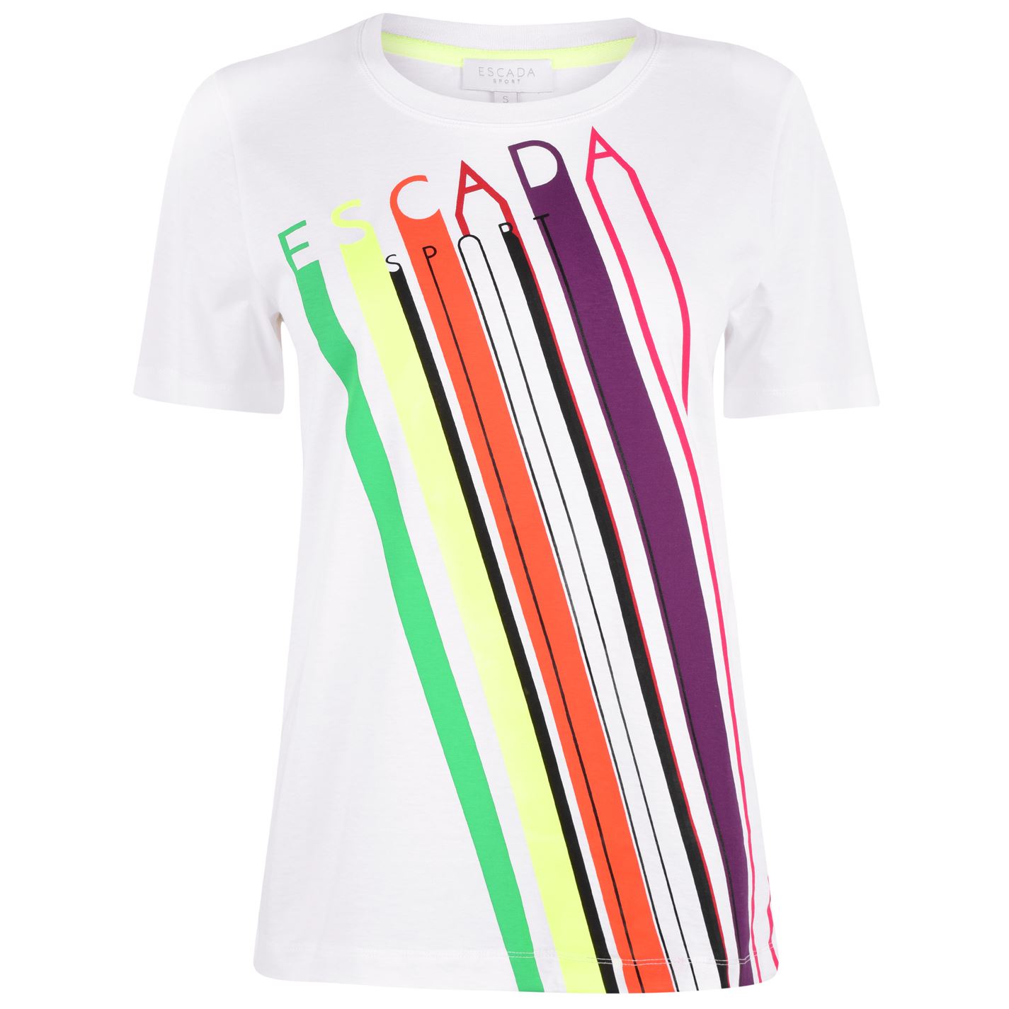 Levně Escada Multicolour Logo T-Shirt