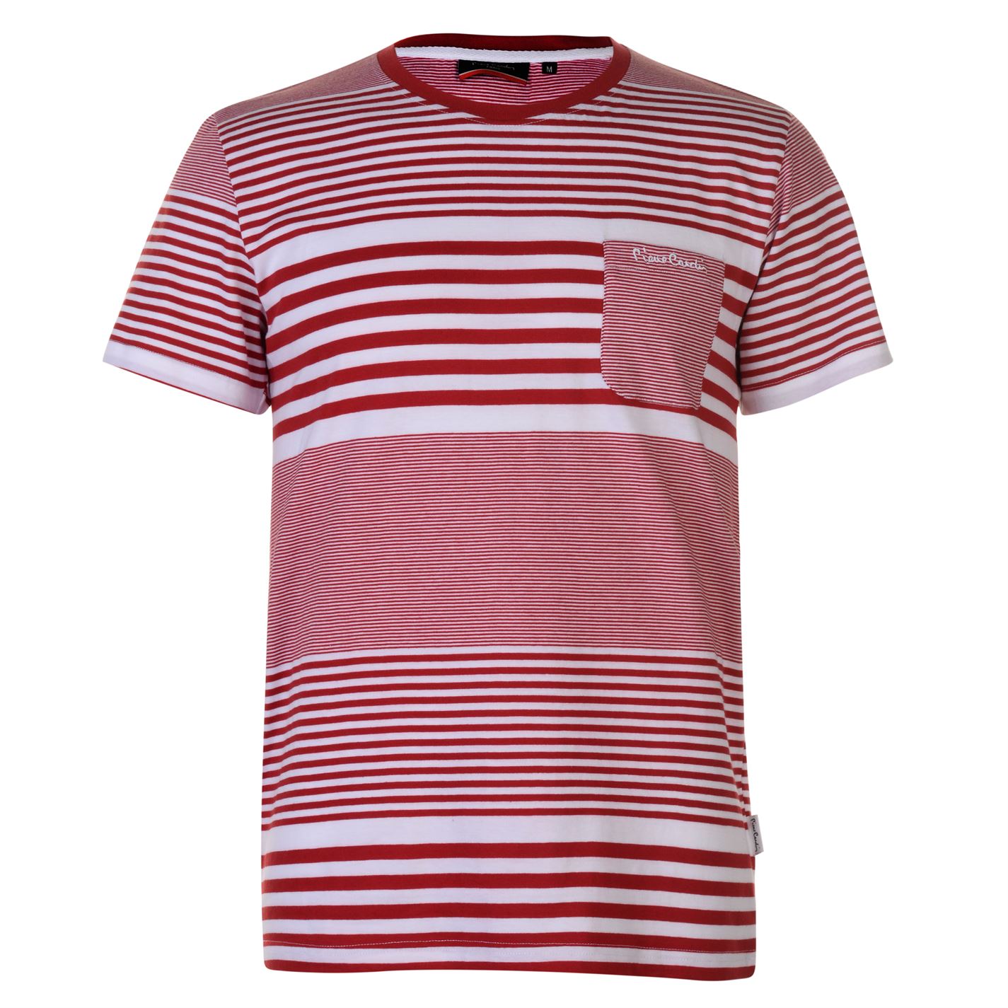 Pierre Cardin Mix Stripe T Shirt Mens