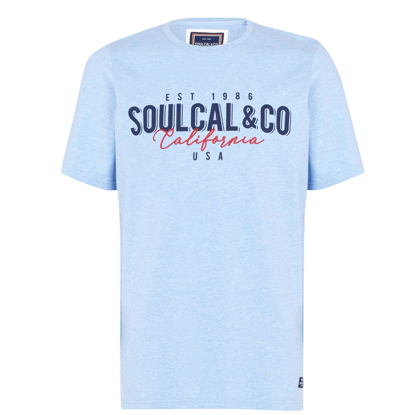 SoulCal Large Logo T Shirt Mens