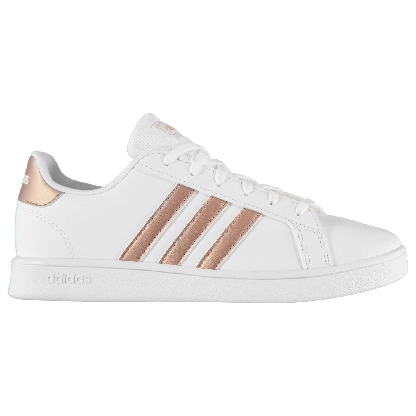 adidas grand court junior trainers