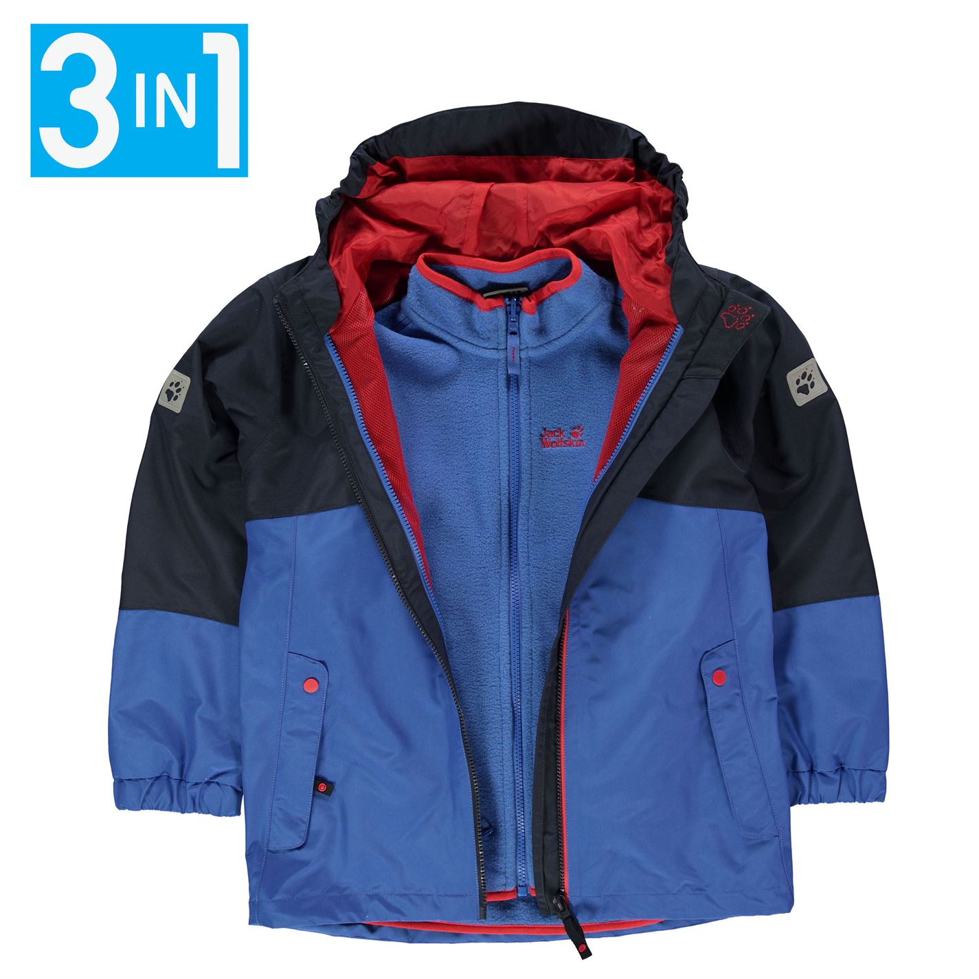 jack wolfskin coat junior