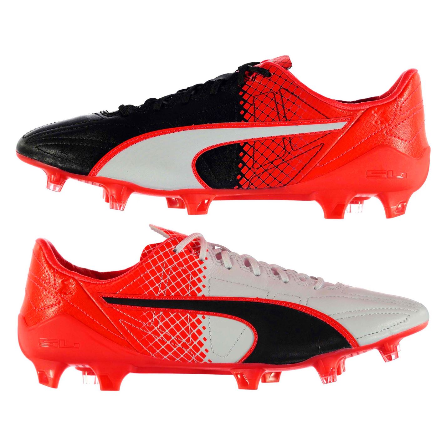 Puma evo Speed SL Leather FG Football Boots Mens