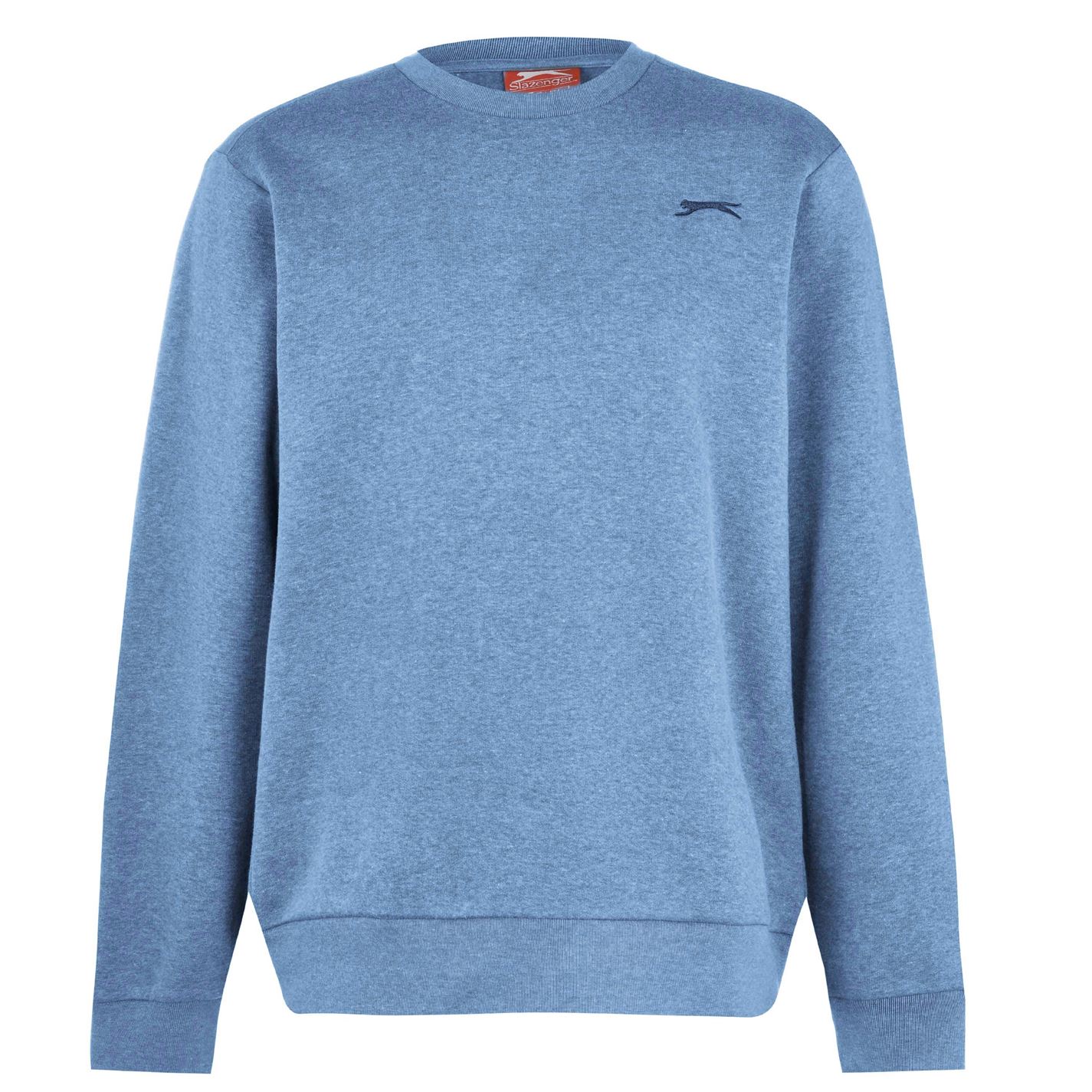 slazenger sl fleece crew sweater mens