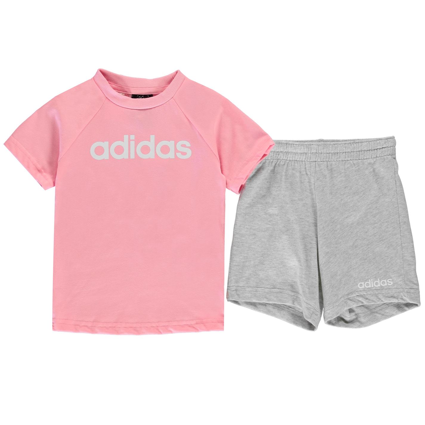 Adidas T Shirt and Shorts Set Infant Girls