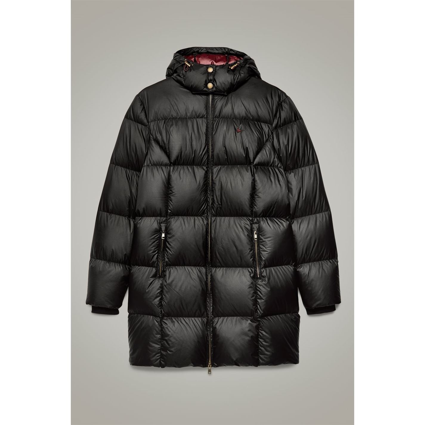Jack Wills Kershaw căptușit Long Line Coat