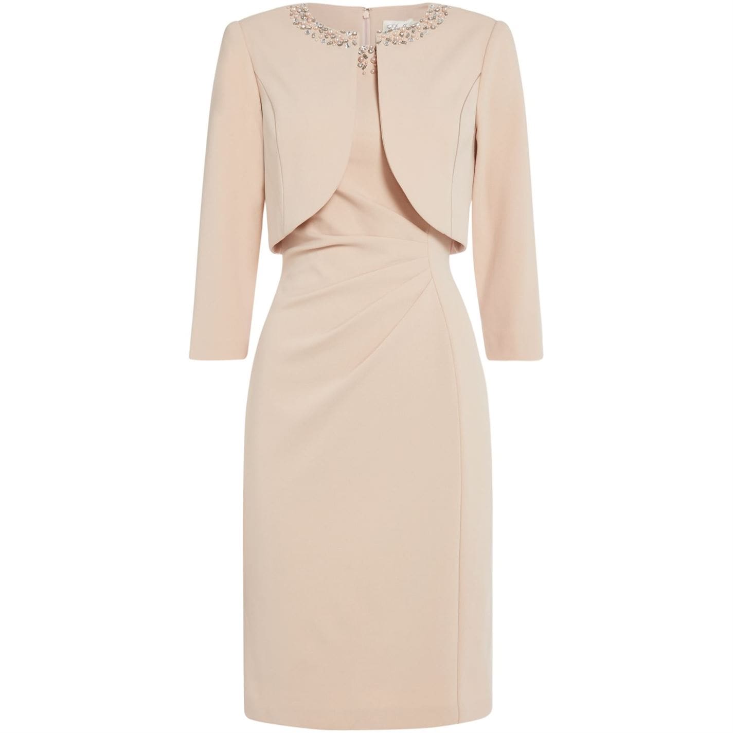 Eliza J Embellished crepe two piece
