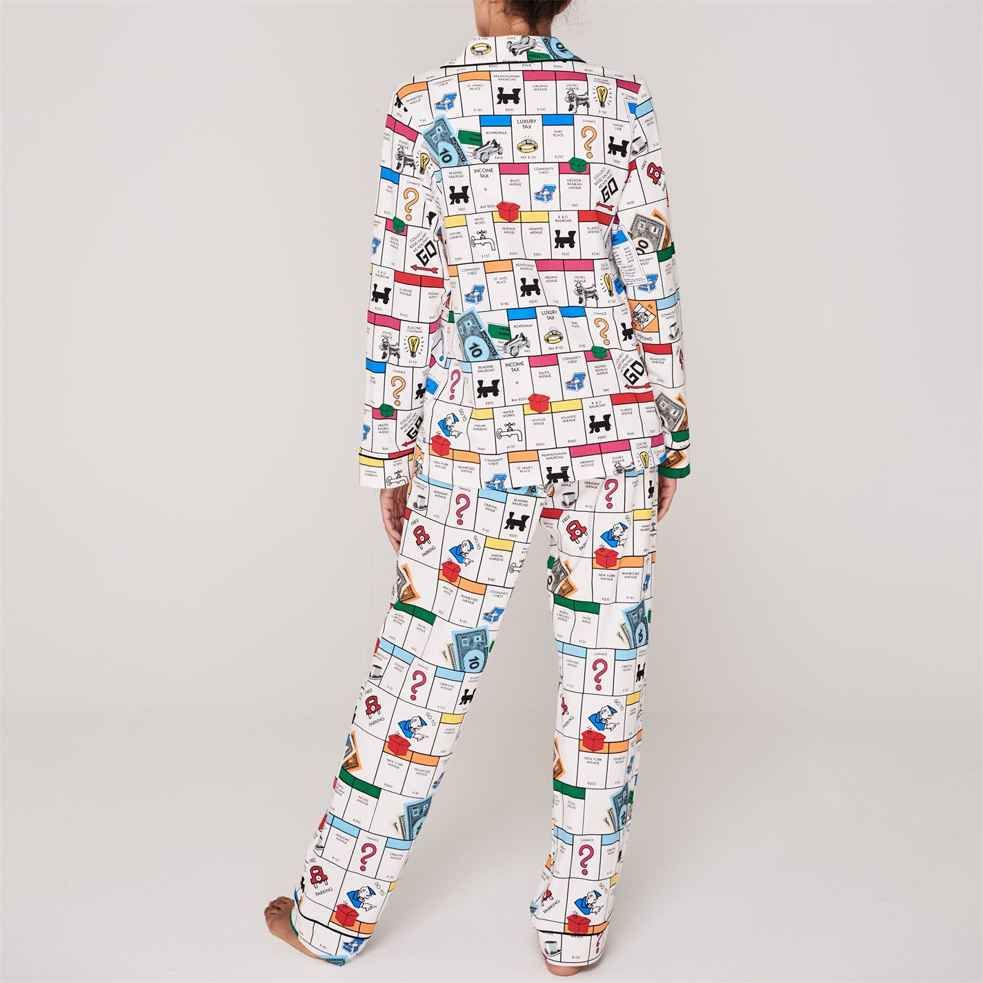 Bedhead Monopoly Gameboard Pyjama Set