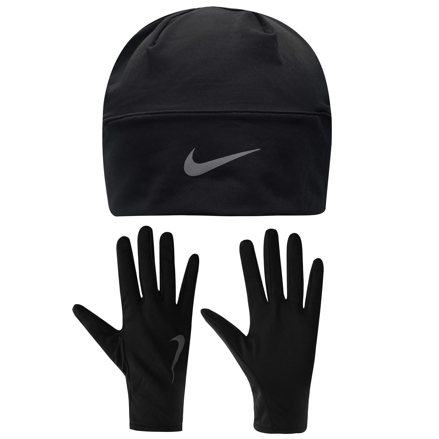 nike men's run dry hat and glove set