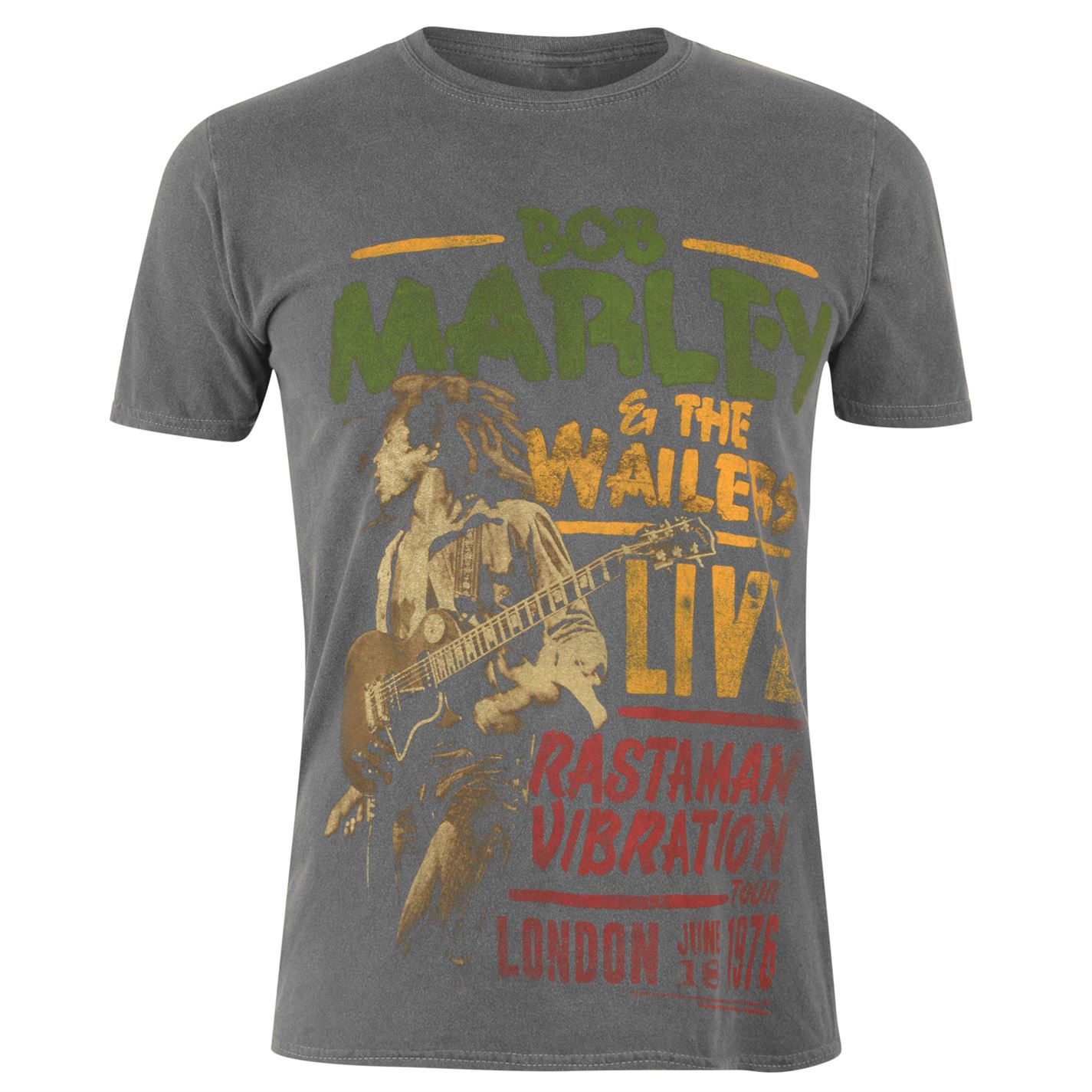 Official Zion Vintage Band T-Shirt Bob Marley