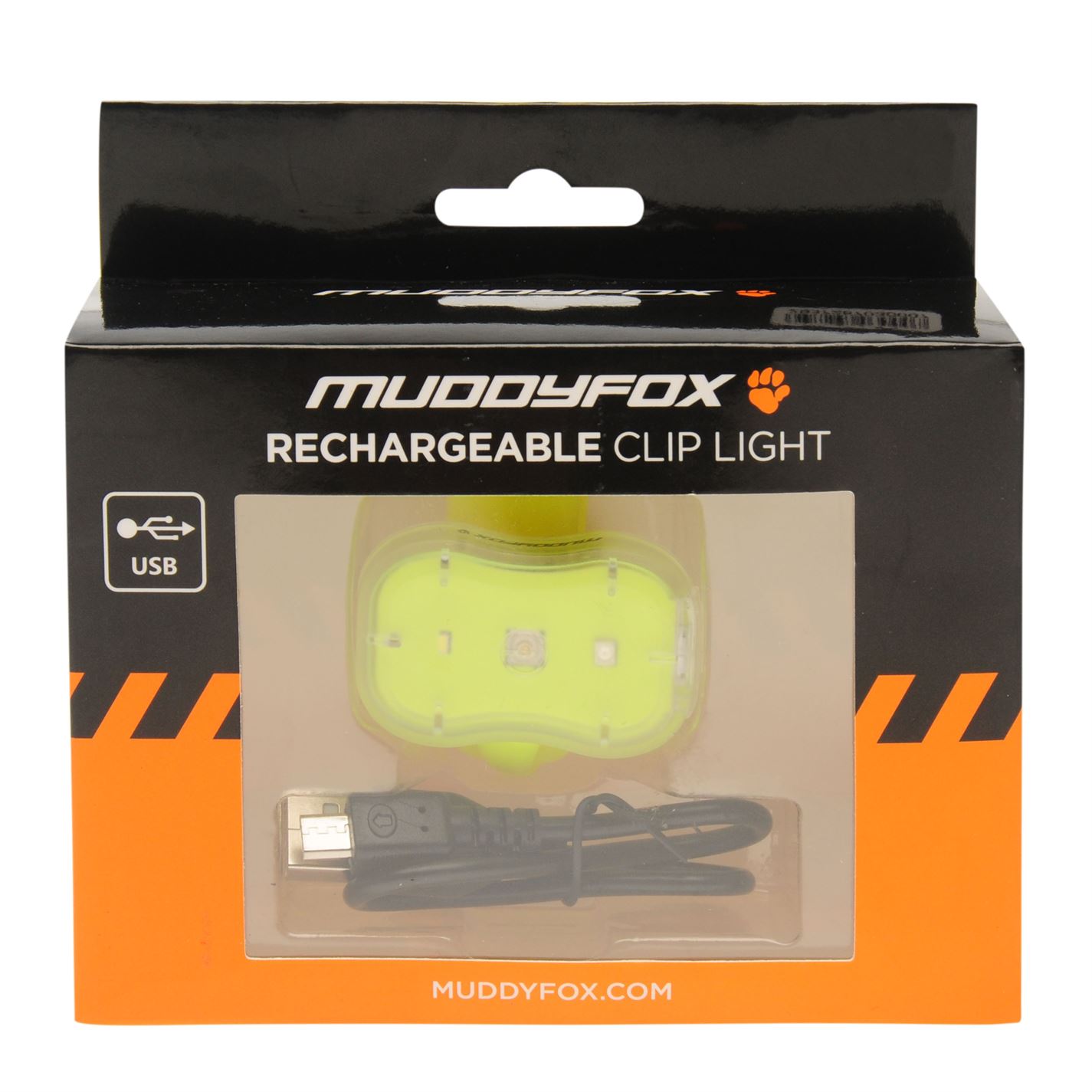 Muddyfox Clip Rechargeable Clip Light