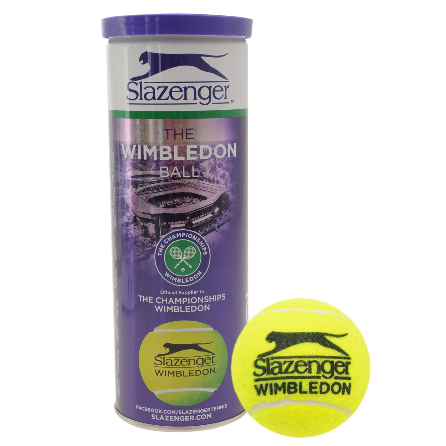 Slazenger Wimbledon 3 Pack Tennis Balls