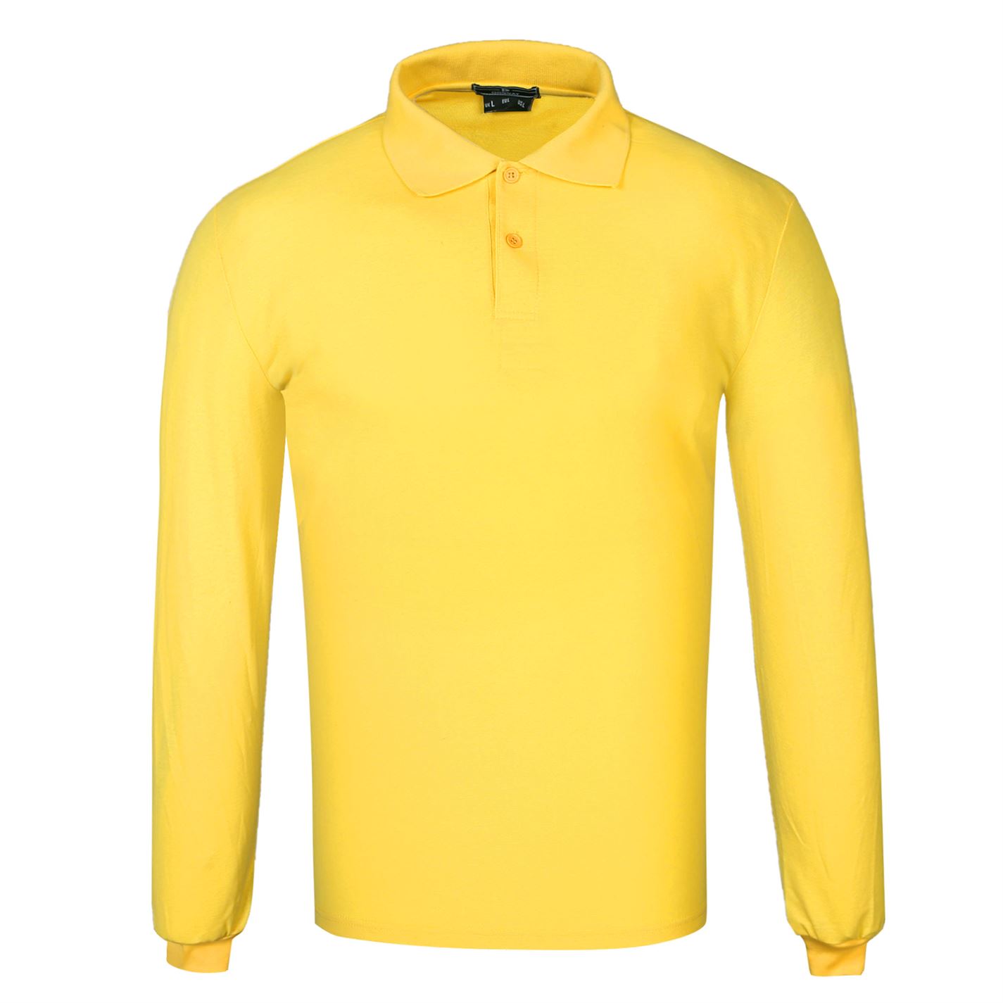 Donnay Long Sleeve Cotton Polo Mens