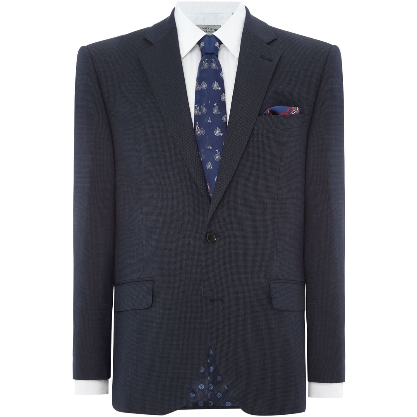 Levně Turner and Sanderson Crescent Textured Suit Jacket