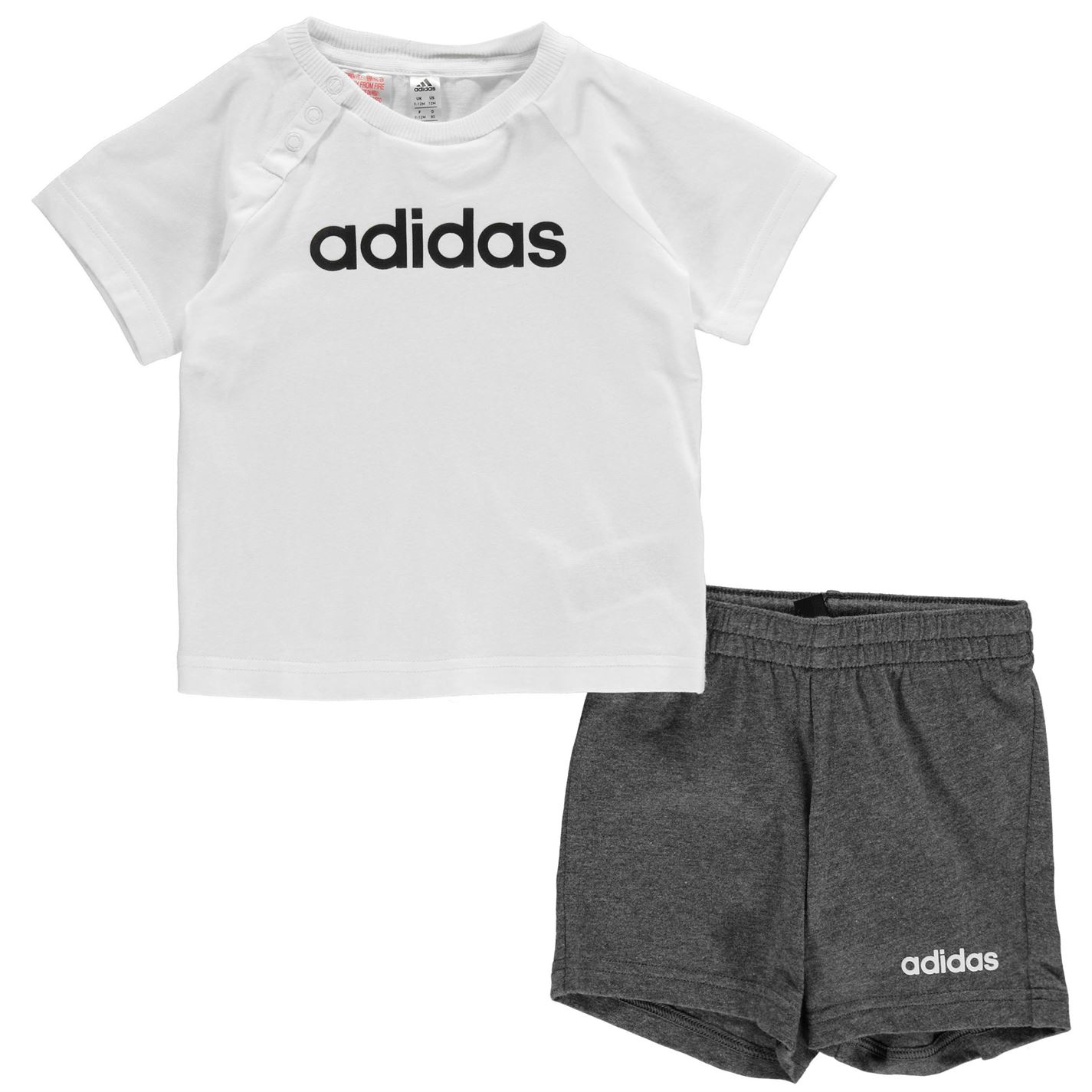 Adidas T Shirt and Shorts Set Baby Boys