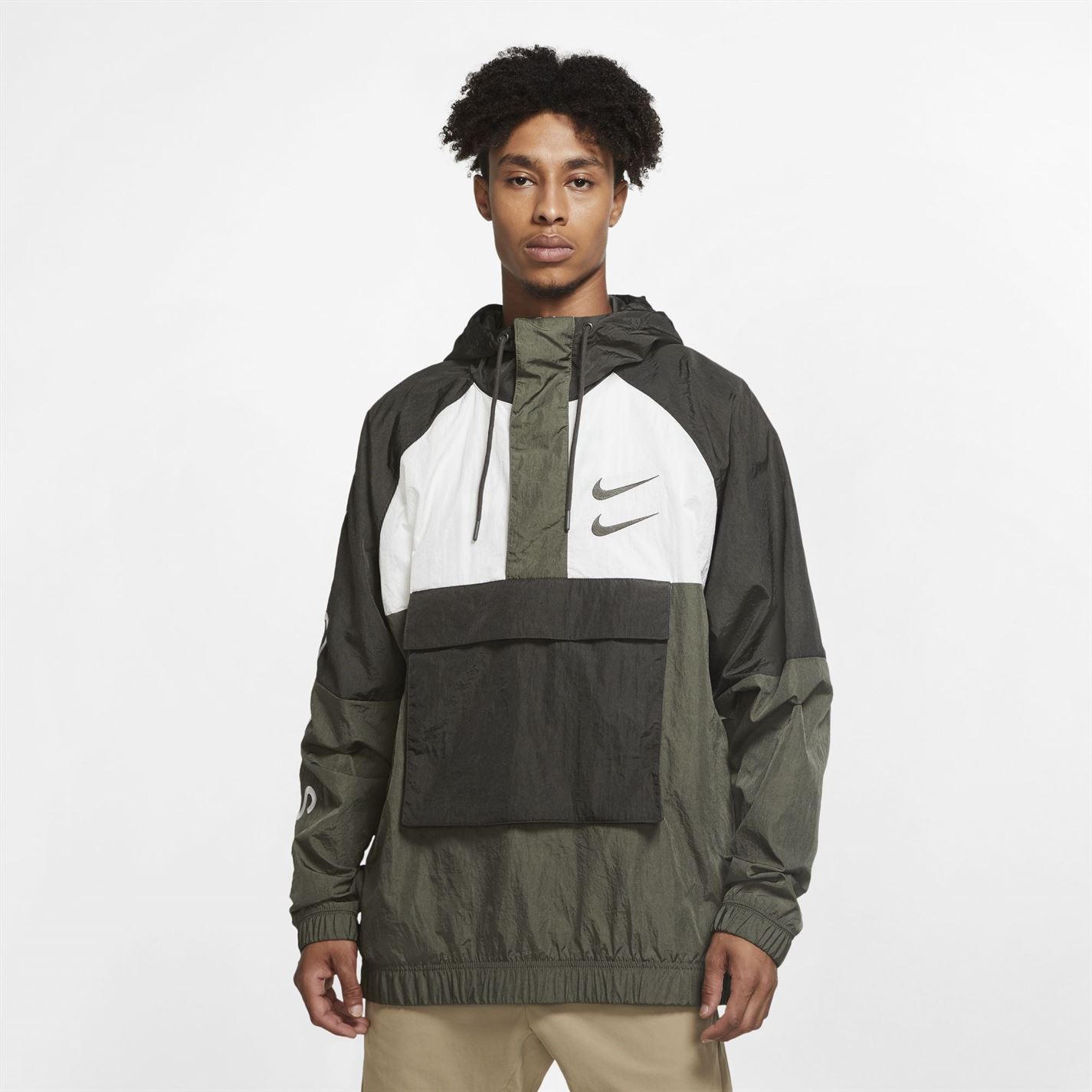 sportswear swoosh men's woven jacket