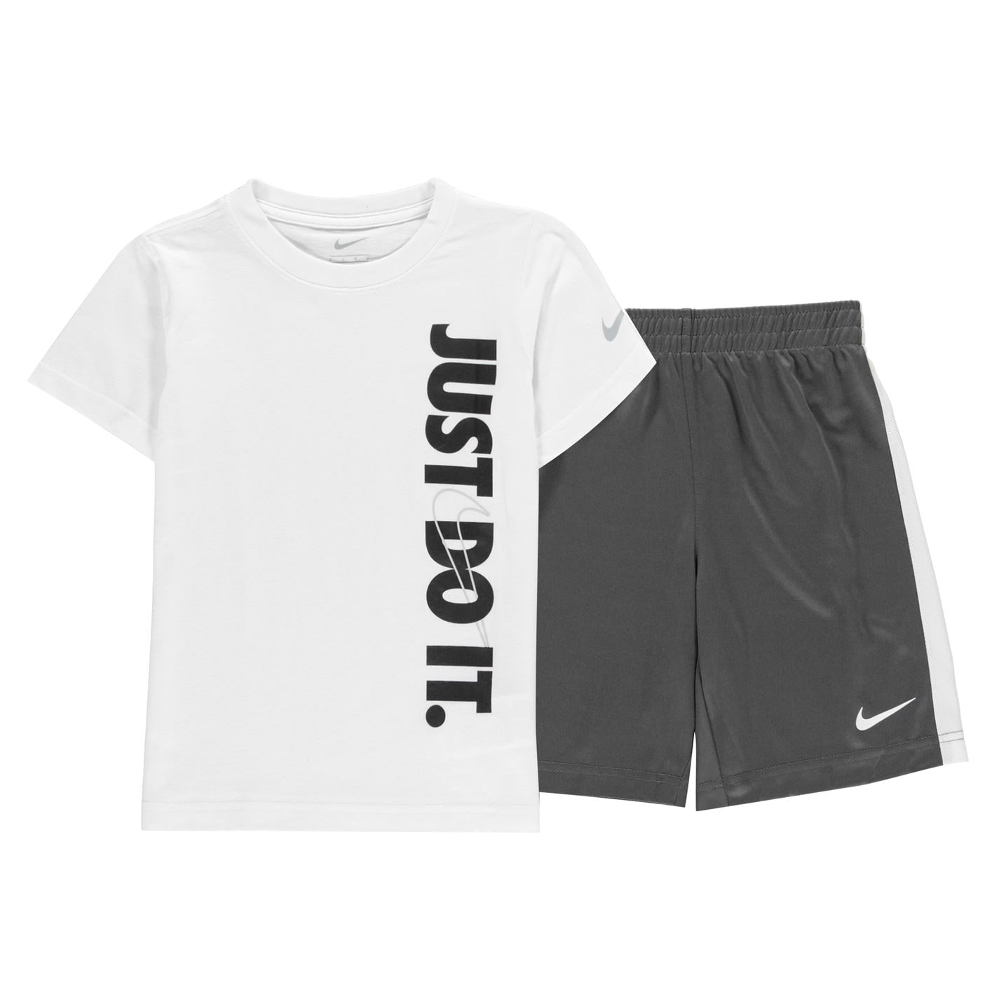 black nike short set
