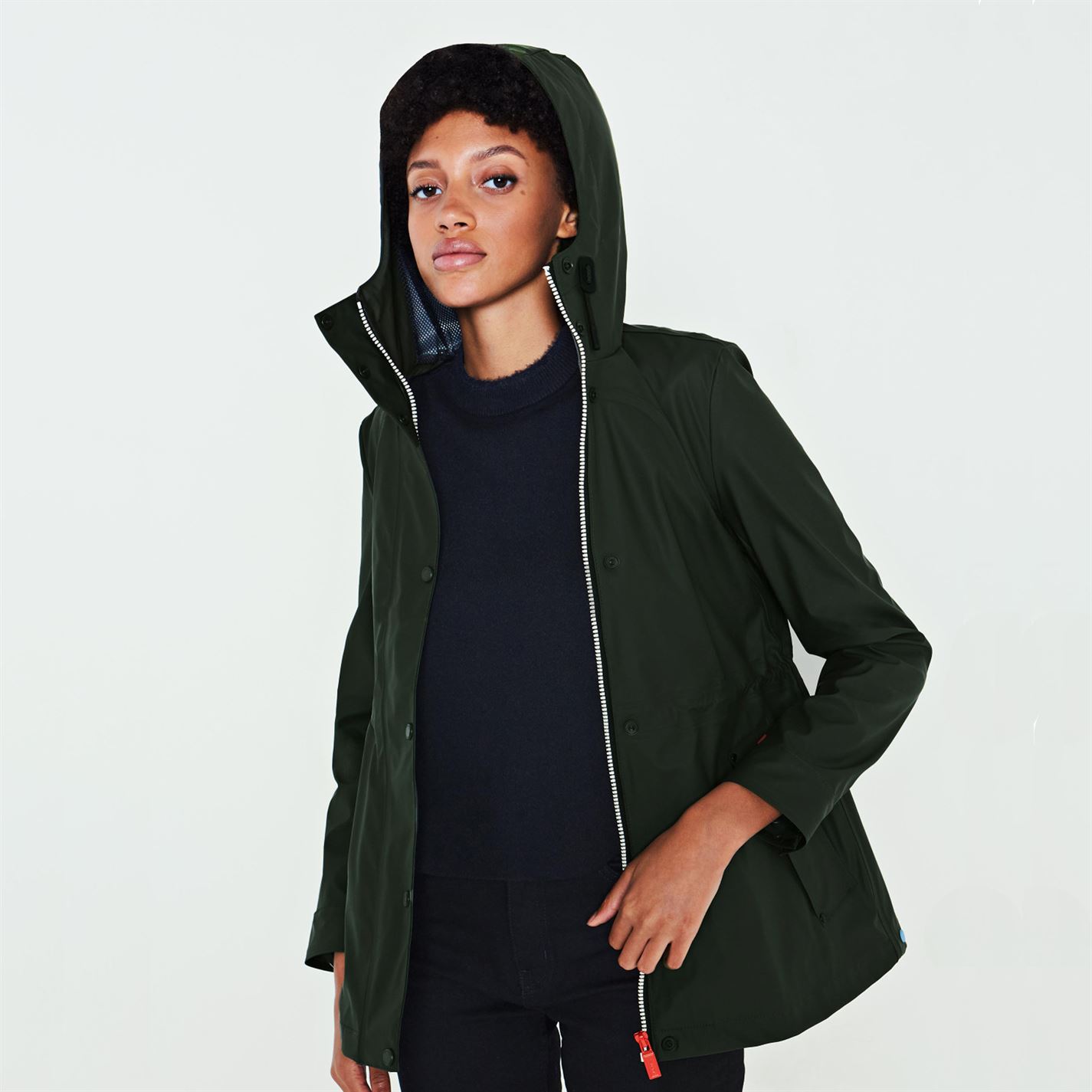 hunter ladies rain jacket
