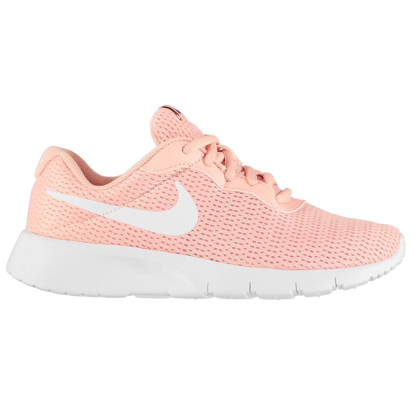 nike tanjun girls trainers white