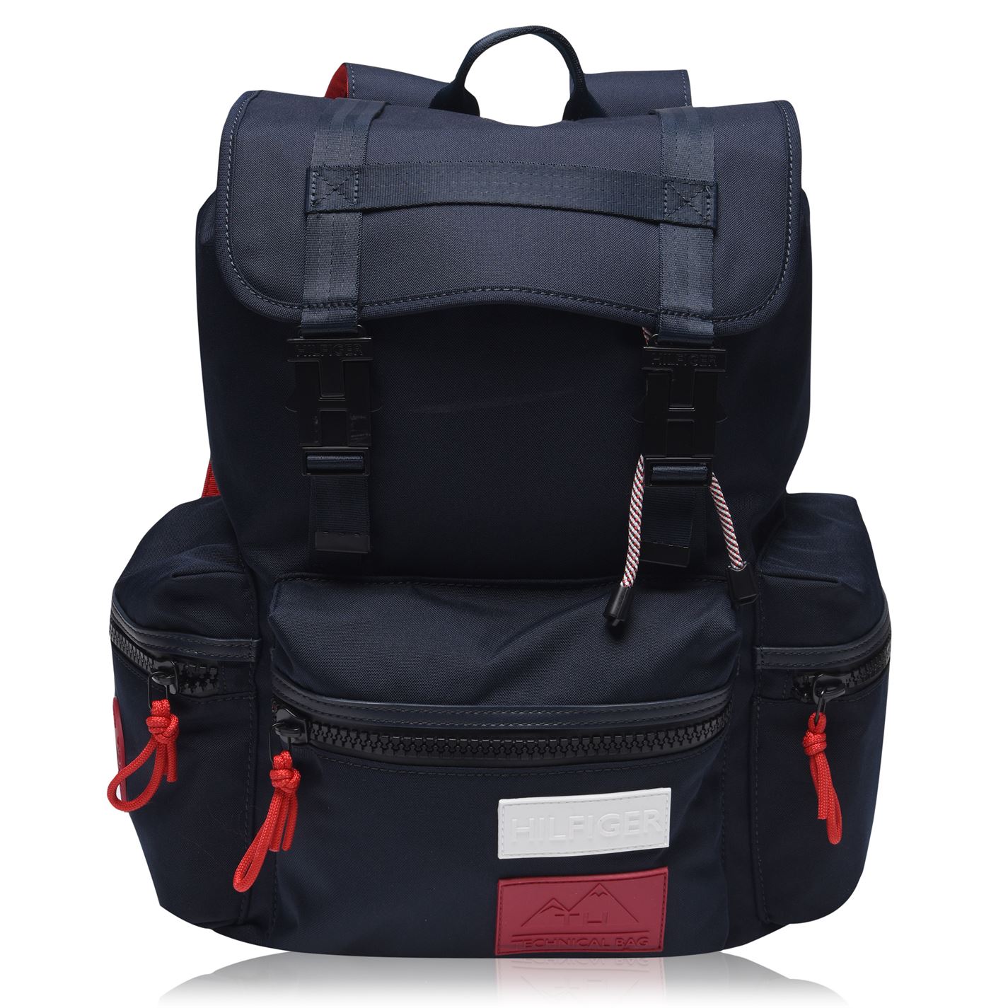 Tommy Hilfiger Nylon Drawcord Flap Backpack