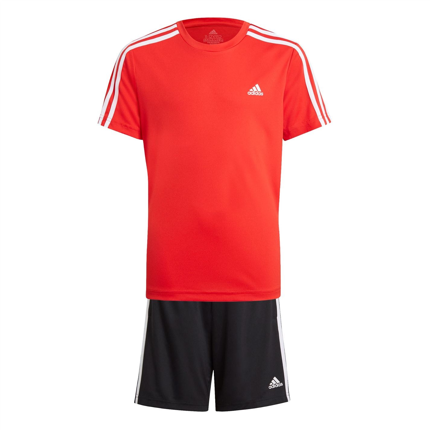 adidas shorts and top set junior