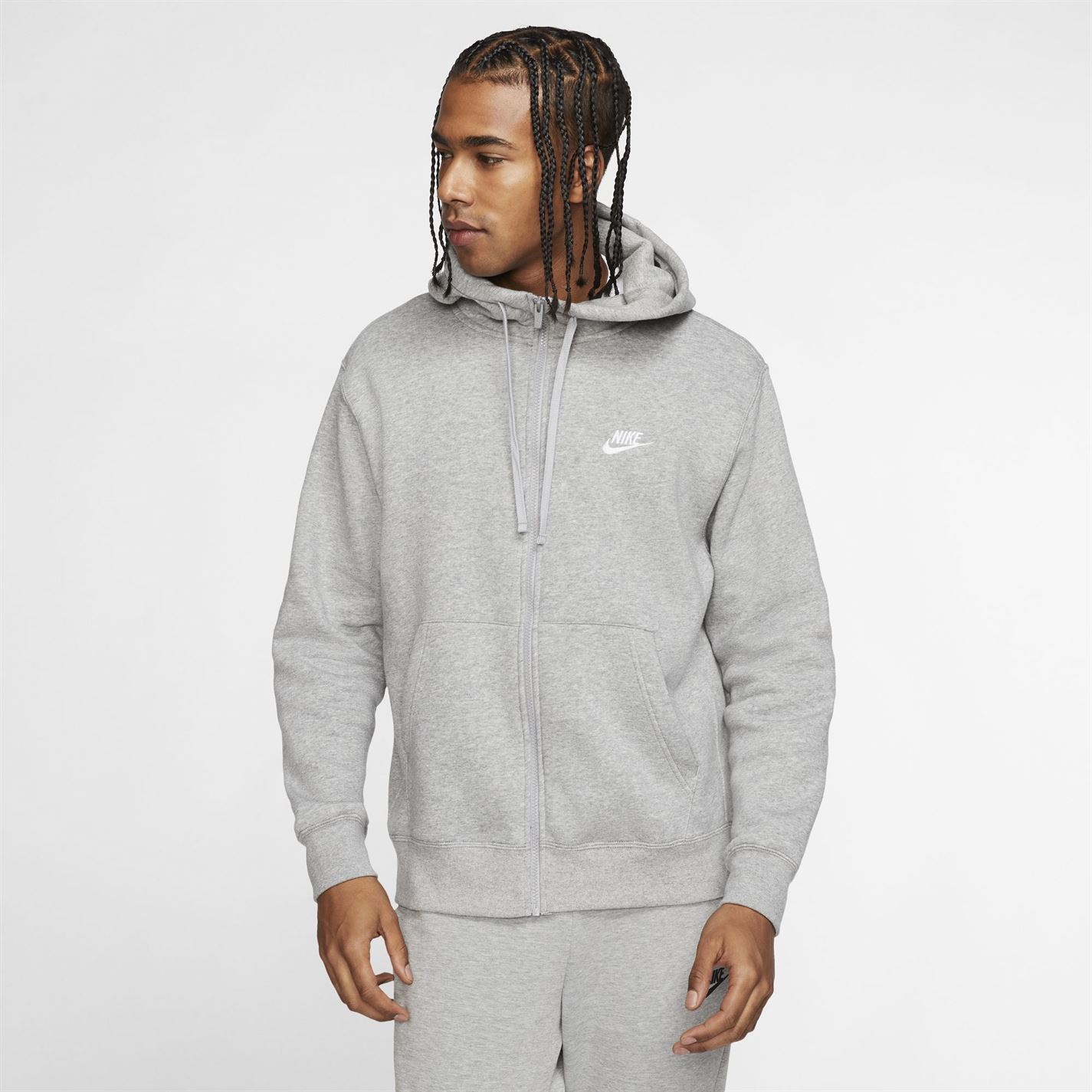 nike zip up hoodie fleece