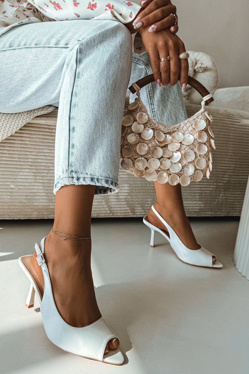 Дамски сандали на ток Sevina