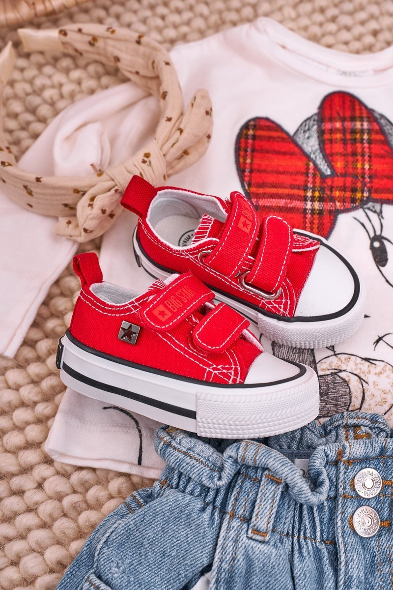 BIG STAR SHOES Dětské Tenisky Na Suchý Zip BIG STAR