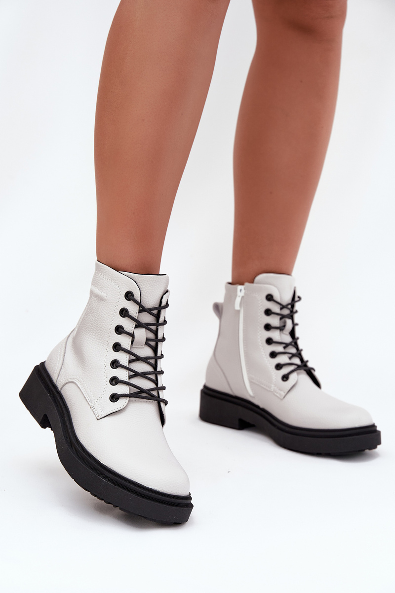 Dámske členkové kožené topánky Sergio Leone