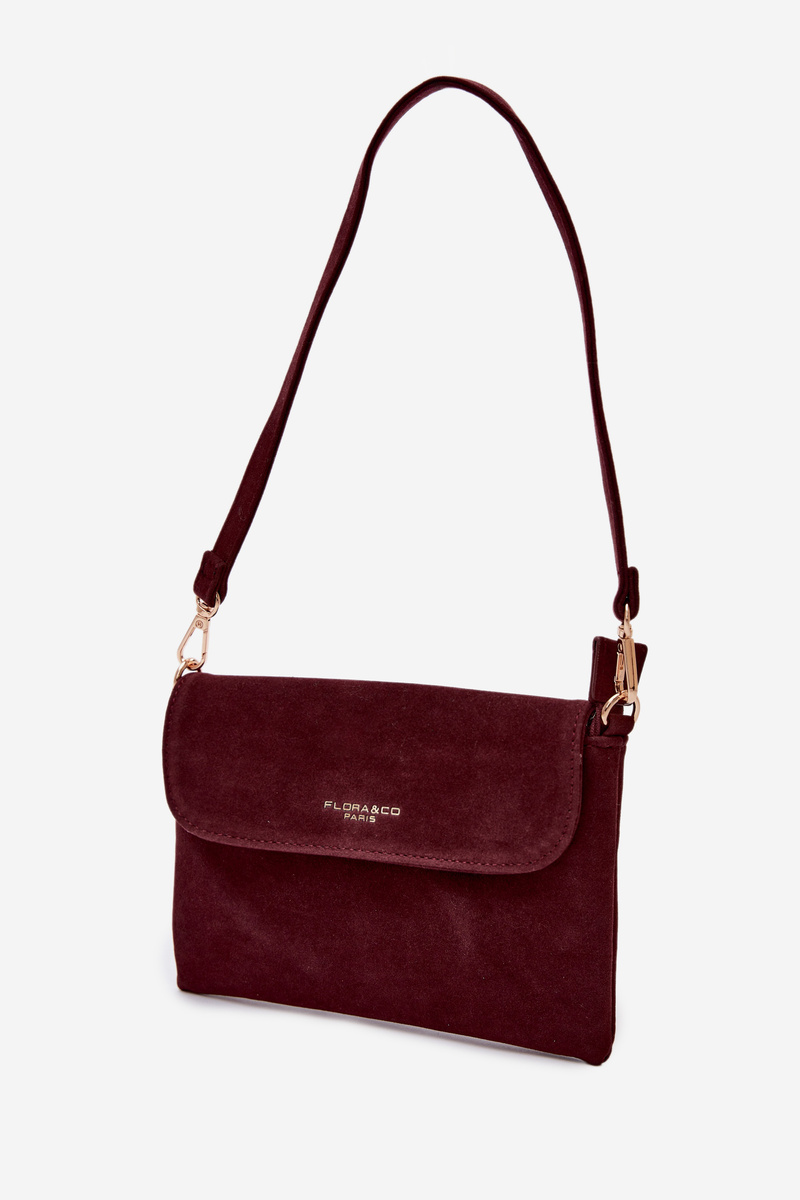 Flora&Co Malá crossbody kabelka Bordeaux
