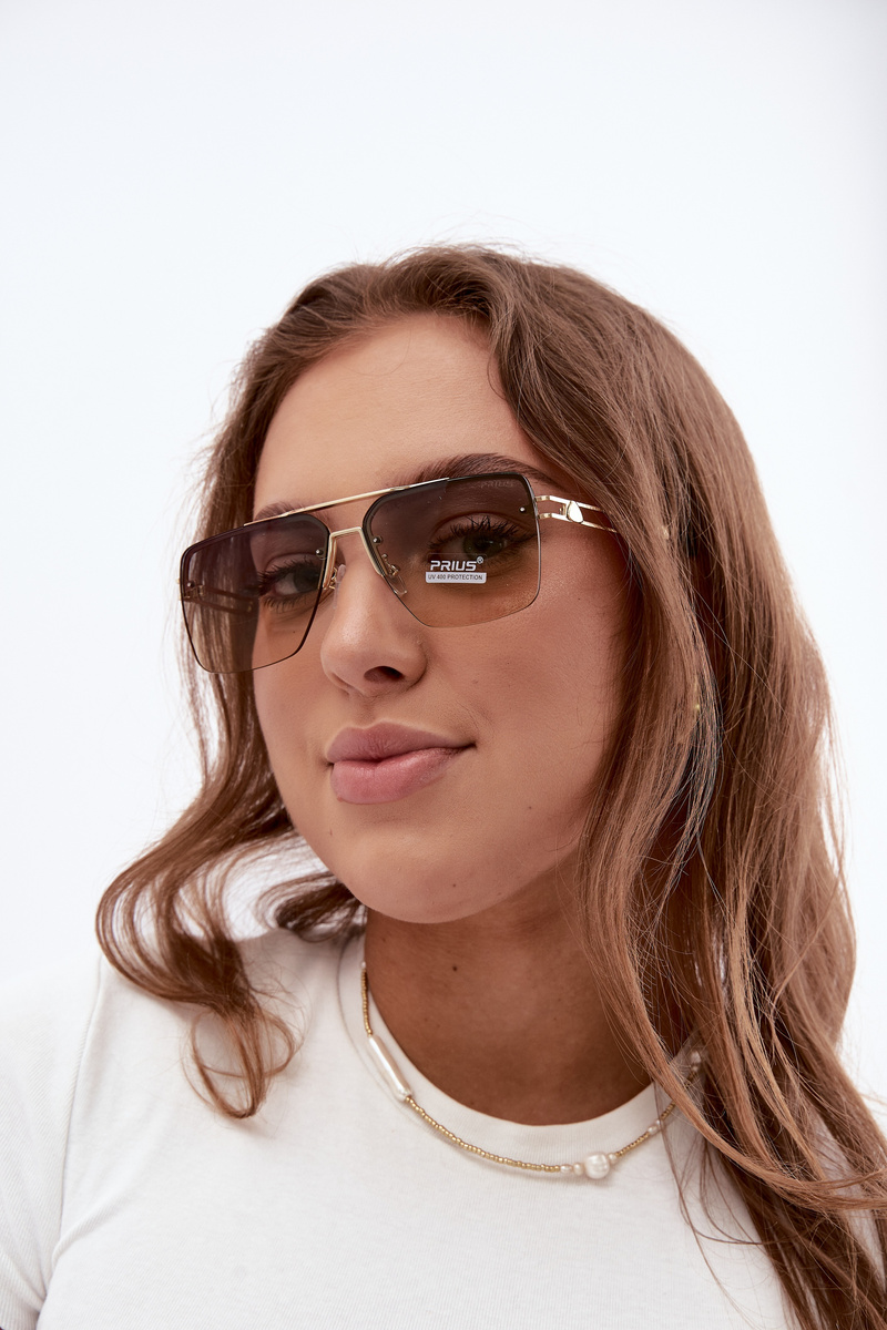 Boto rumena sončna očala z UV filtrom
