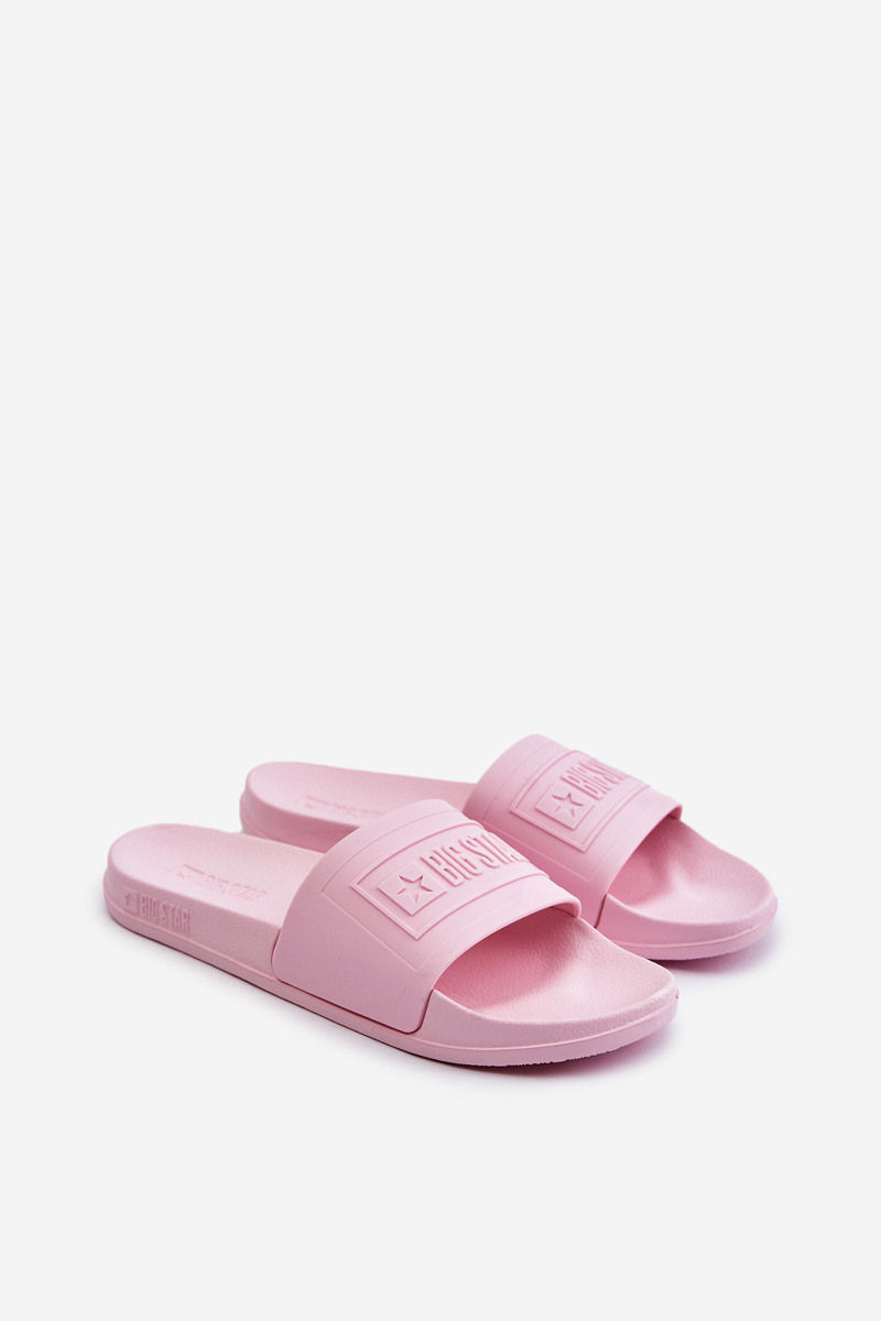 Lightweight Women's Big Star Slippers OO274036 Pink