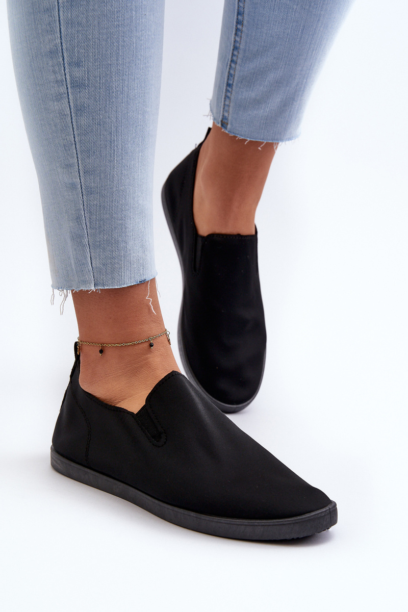 Boto Dámské Tenisky Slip-On Černé Lovinia