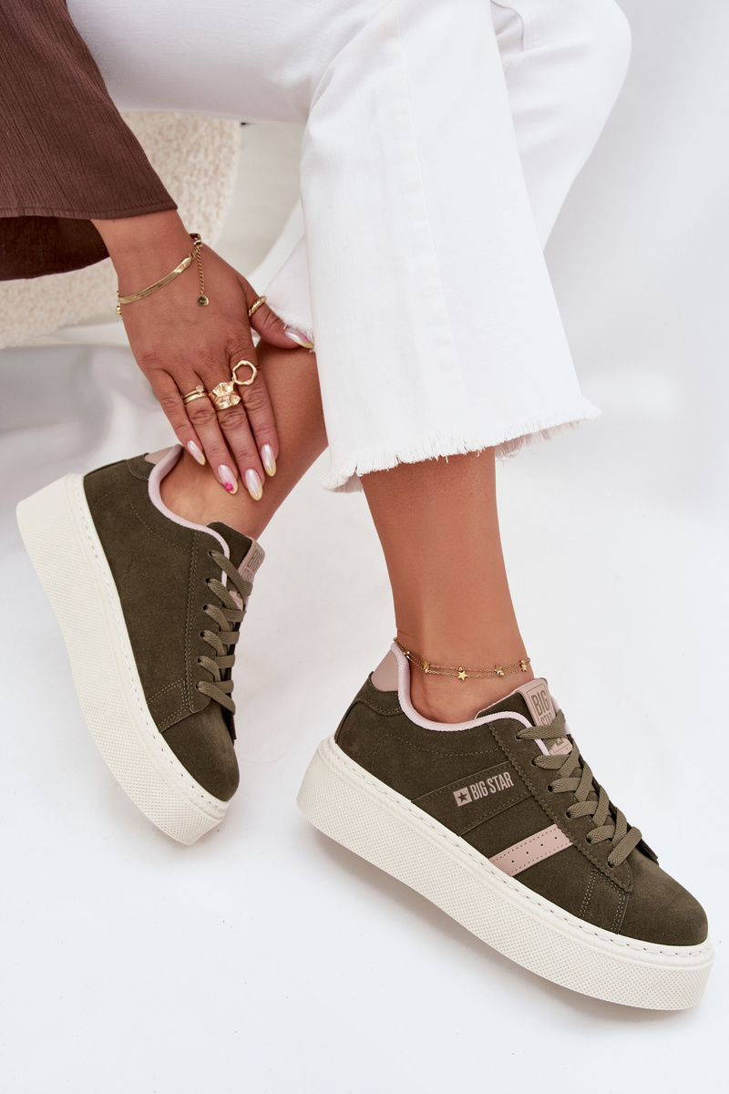 BIG STAR SHOES Dámske Tenisky Na Platforme Big Star