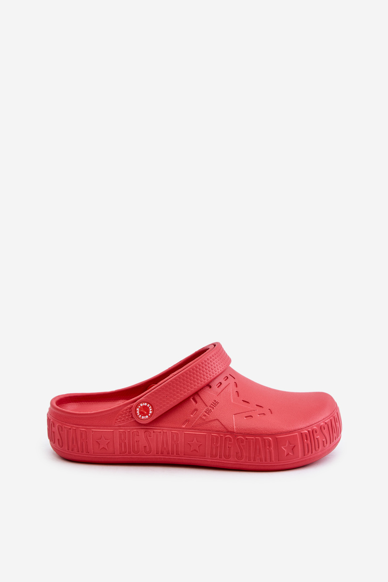 Men&#039;s lightweight slippers Chodaki Big Star Red