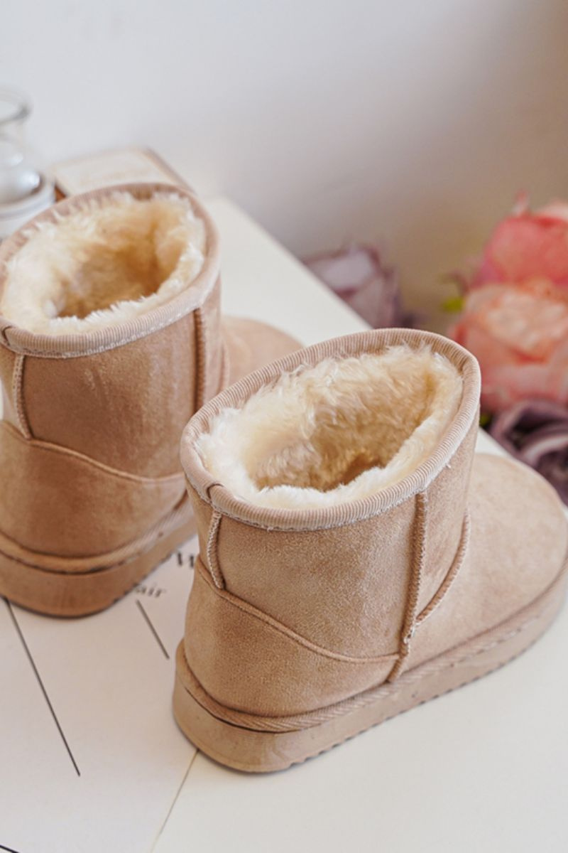 FR1 Detské izolované topánky Snow topánky béžové gooby