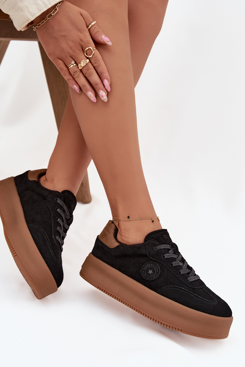 BIG STAR SHOES Dámske tenisky na platforme Big Star