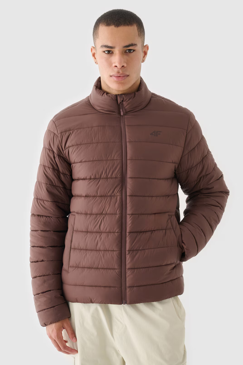 Bluză Polară Cu Glugă 4F Bărbați 4FAW23TFLEM137-20S Negru