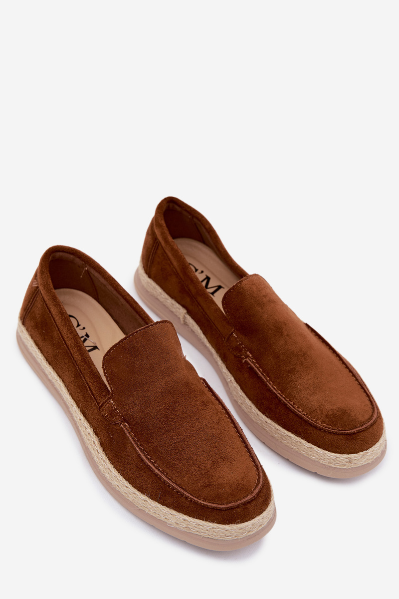 Pánske espadrilky mokasíny Camel Rexton