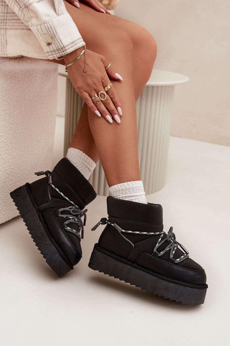 Snežná obuv na platforme D.Franklin