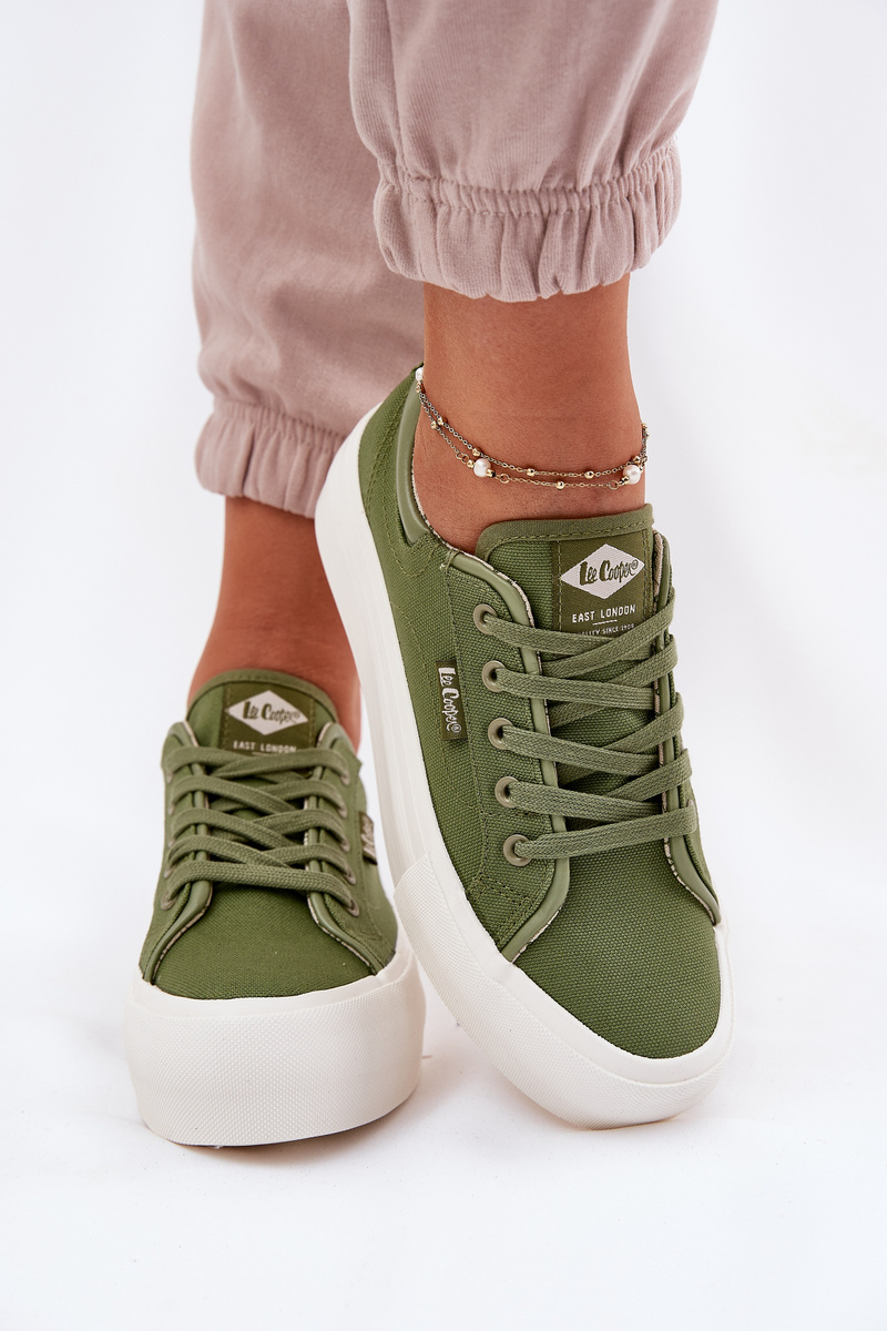 Dámske Tenisky Na Platforme Lee Cooper