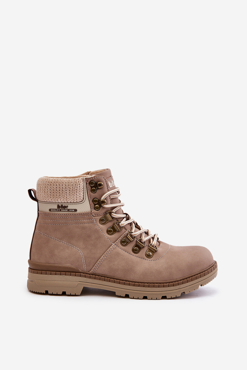 Insulated Women's Trappers Lee Cooper Dark Beige