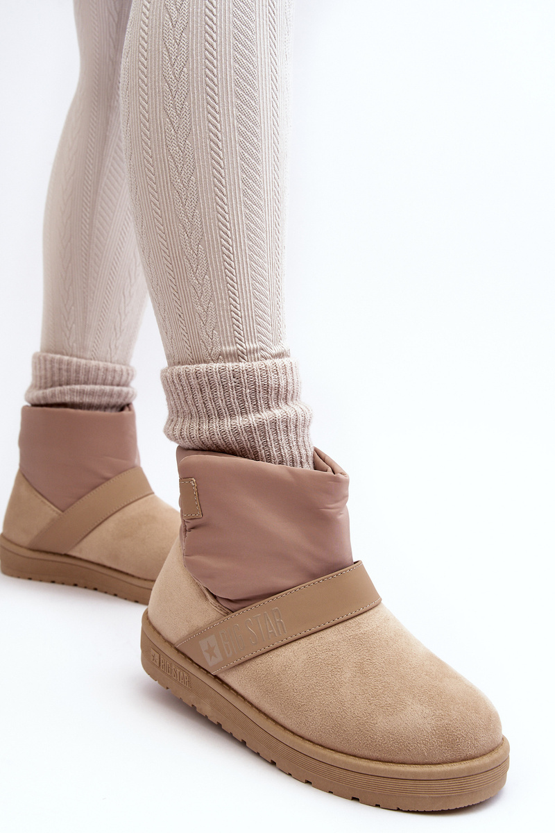 Papuci iarna de dama, BIG STAR SHOES