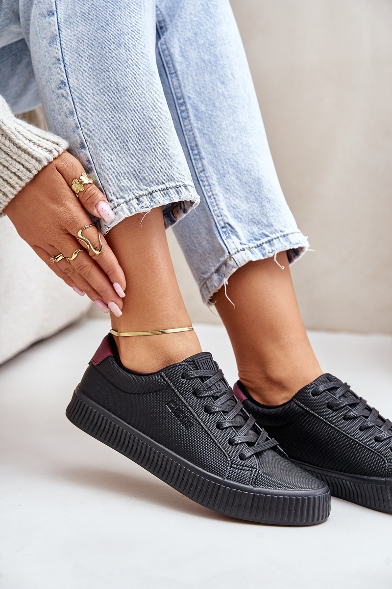 Women's Insulated Sneakers Big Star Black