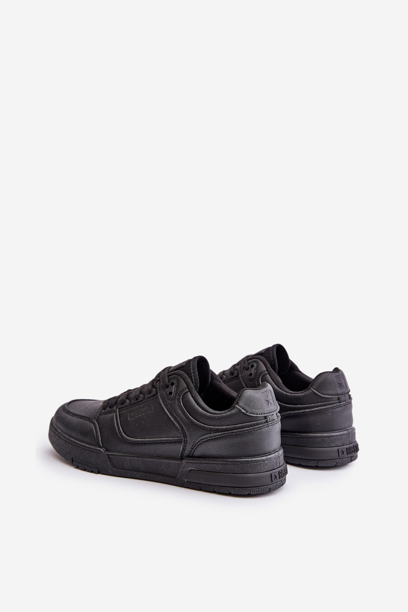 Low men's sneakers Big Star HI-POLY SYSTEM Black