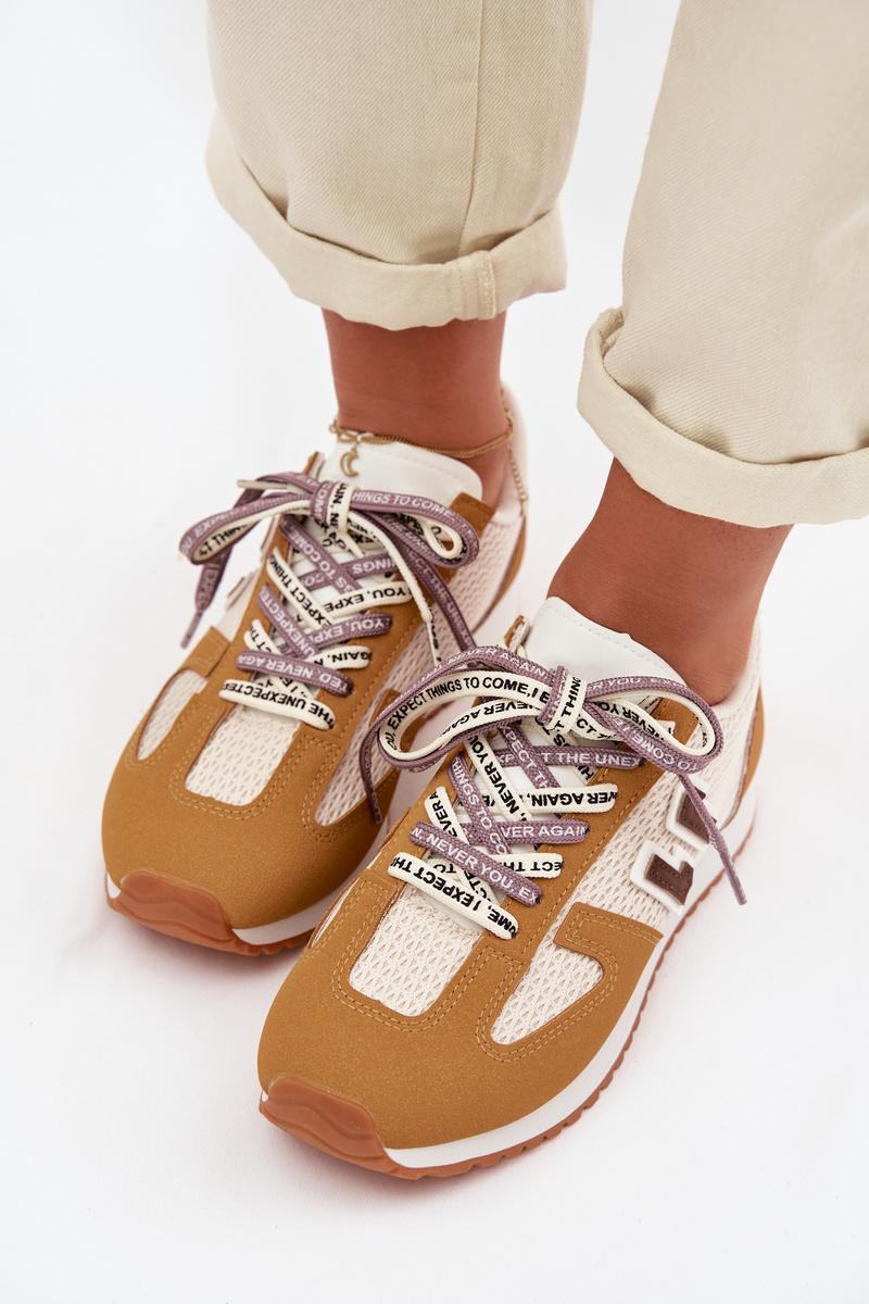 Дамски маратонки Henira жълти