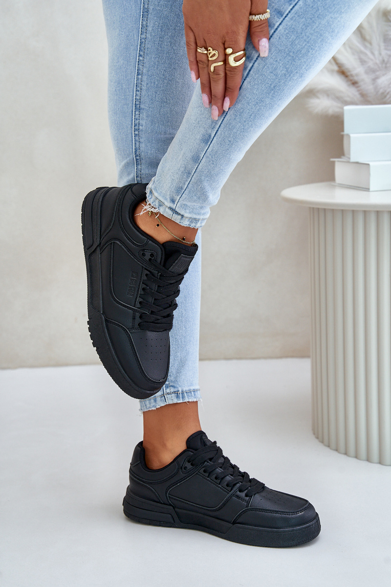 Women's sneakers Big Star Hi-Poly System Black