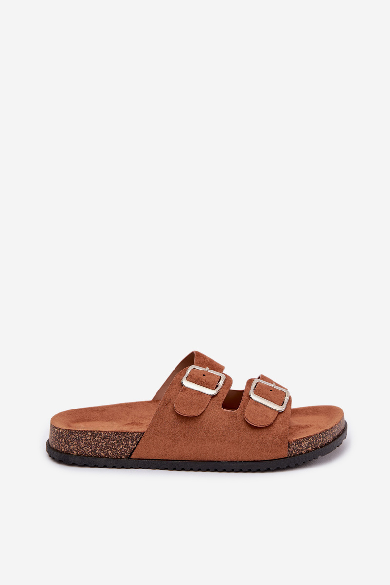 Dámske šľapky s prackami Camel Oliena