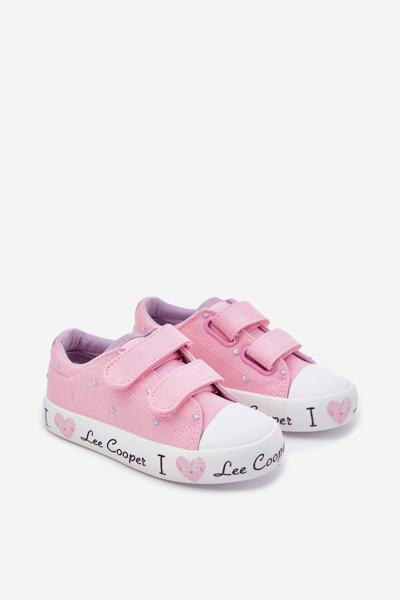 Detské Tenisky Na Suchý Zips Lee Cooper