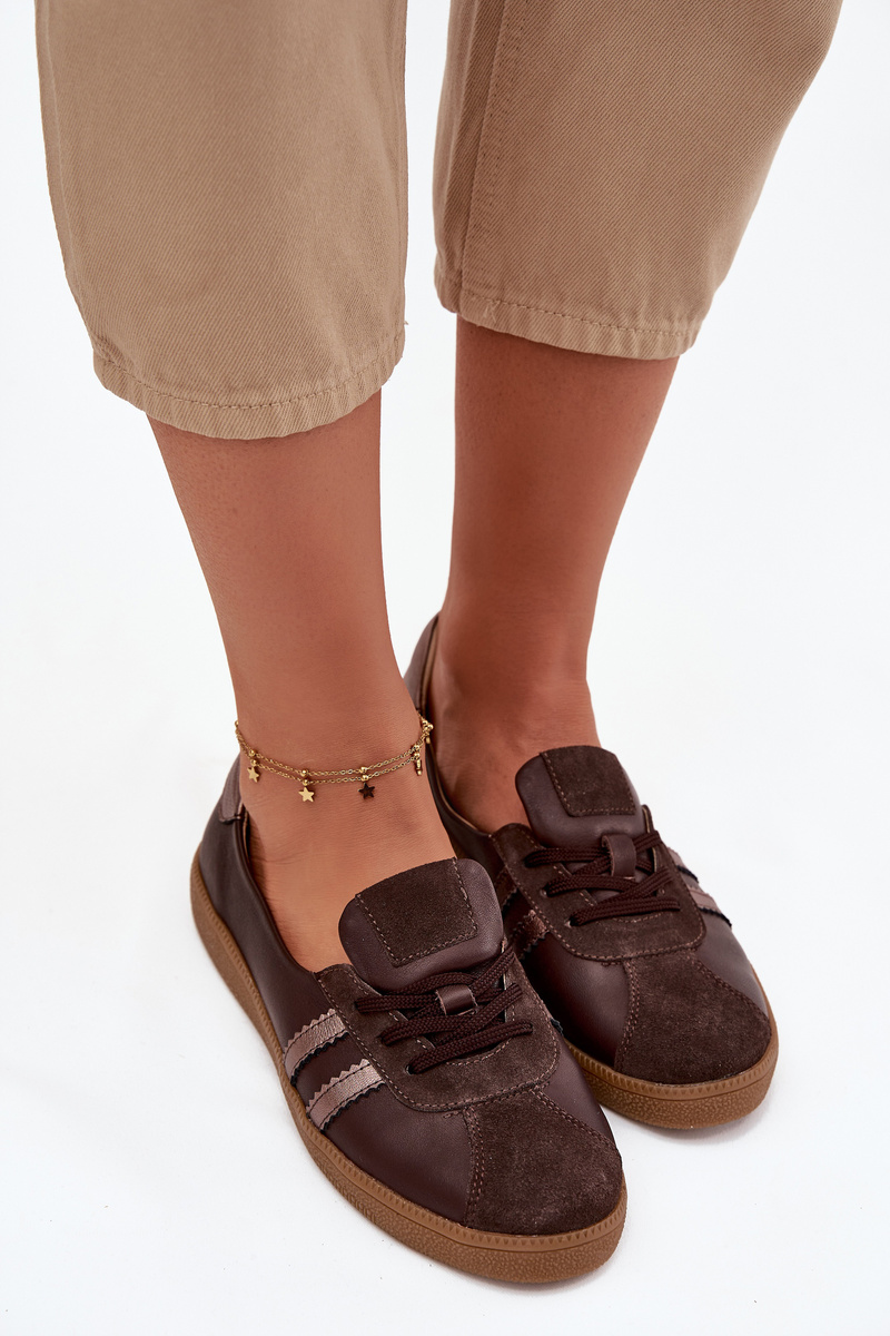 Kožené semišové dámske barefoot tenisky Zazoo